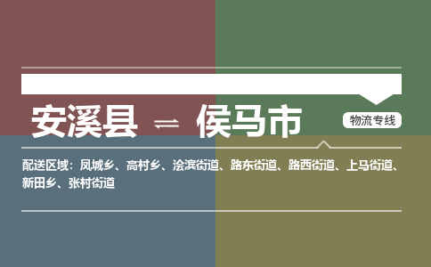 安溪至侯马物流专线 安溪至侯马物流公司