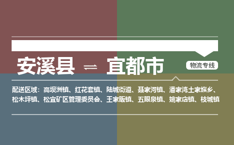 安溪至宜都物流专线 安溪至宜都物流公司