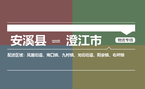 安溪至澄江物流专线 安溪至澄江物流公司