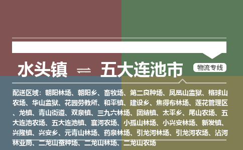 水头镇到五大连池市物流专线公司