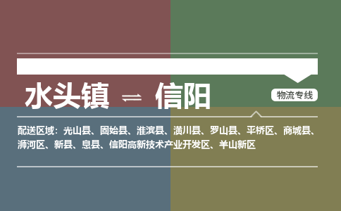 水头镇至信阳物流专线 水头镇至信阳物流公司