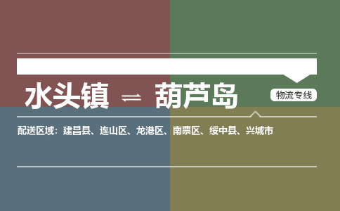 水头镇到葫芦岛物流专线公司