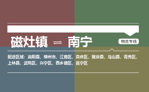磁灶镇至南宁物流专线 磁灶镇至南宁物流公司
