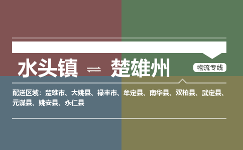 水头镇至楚雄州物流专线 水头镇至楚雄州物流公司
