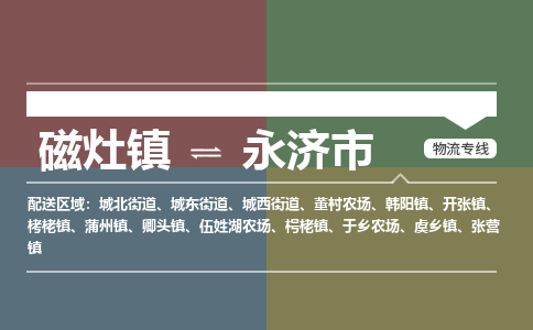 磁灶镇至永济市物流专线 磁灶镇至永济市物流公司