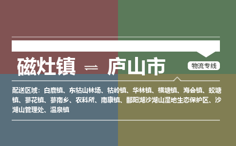 磁灶镇至庐山市物流专线 磁灶镇至庐山市物流公司