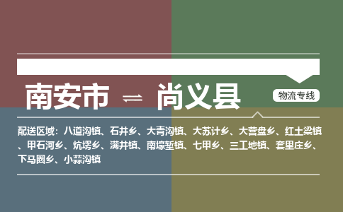 南安市至尚义县物流专线 南安市至尚义县物流公司