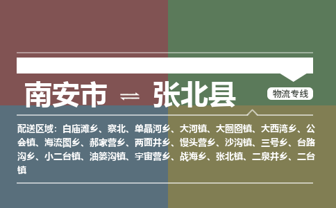 南安市到张北县物流专线，集约化一站式货运模式