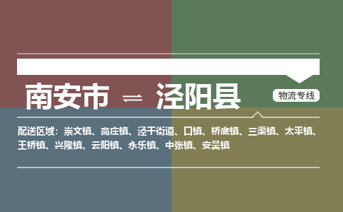 南安市至泾阳县物流专线 南安市至泾阳县物流公司