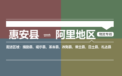 惠安县至阿里地区物流搬家公司 惠安县至阿里地区物流行李托运