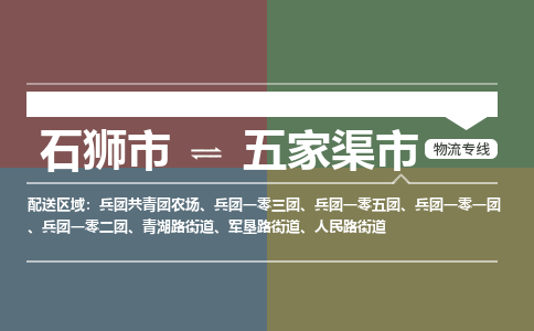 石狮市到五家渠市物流专线，集约化一站式货运模式